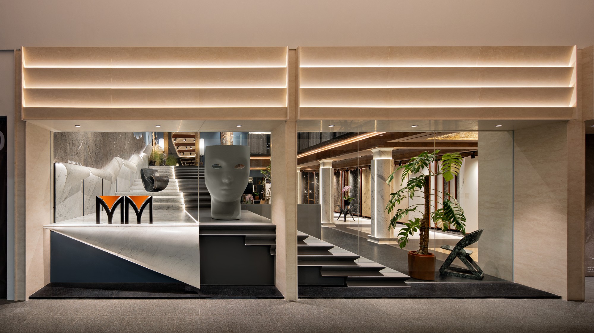 The Alam Sutera showroom front